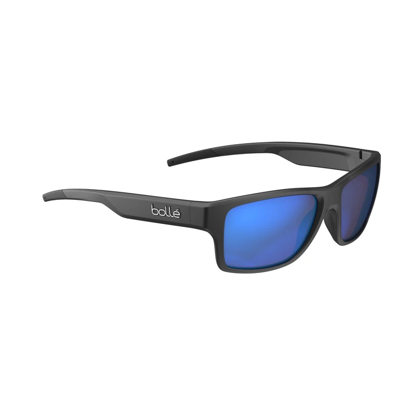 bollé - STATUS, Black Matte, Brown Blue, Medium, Unisex, Adult