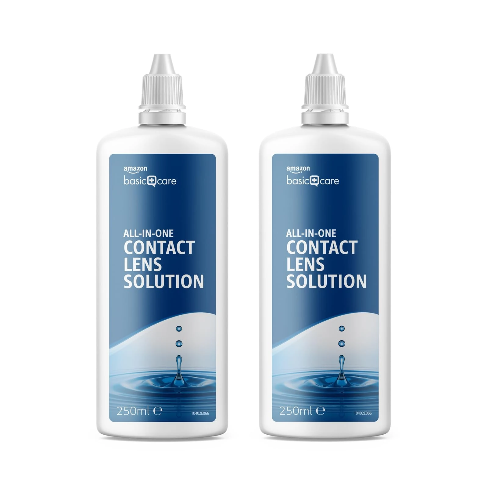 Amazon Basic Care All-in-One Contact Lens Solution 2 x 250 ml