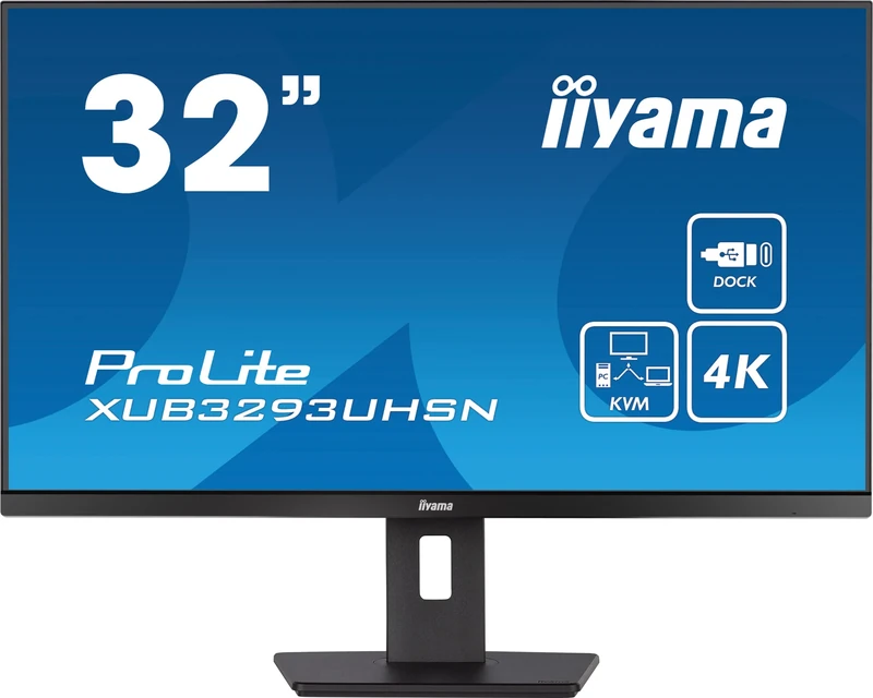 iiyama XUB3293UHSN-B5 31.5" 3840x2160 IPS - 60Hz, Type-C & RJ45