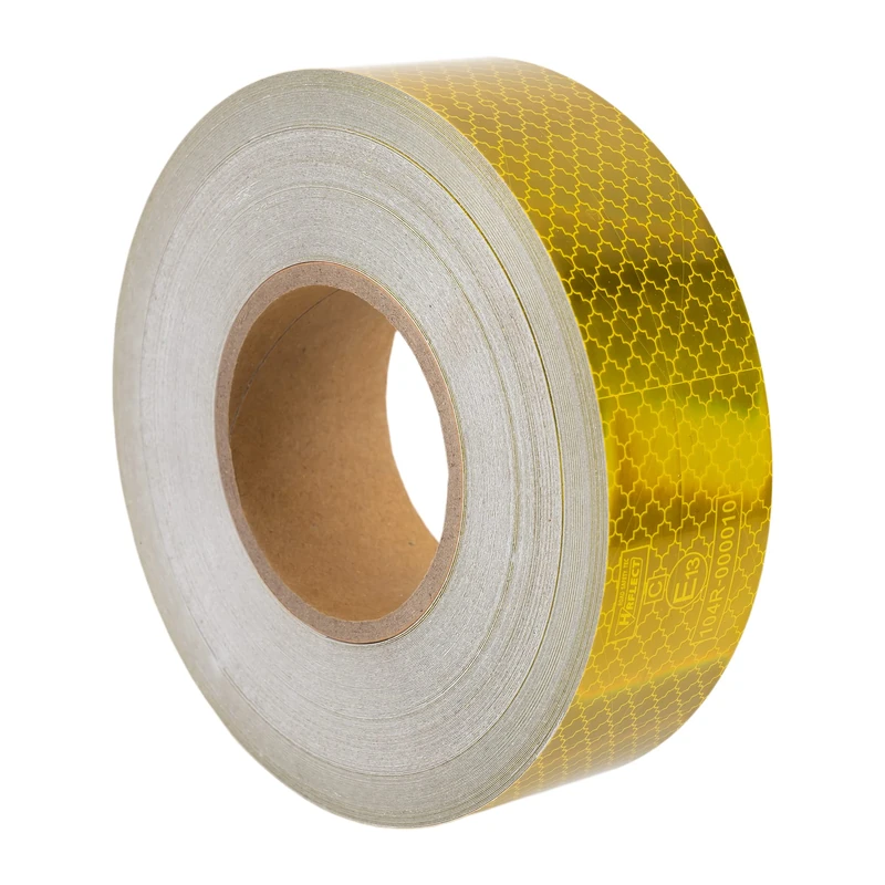 COFAN 199031 Rollo Retroreflectante Continuo - 50M Yellow for DIYers & Professionals, Built for Repair, Installation and Workshop tasks, Retro