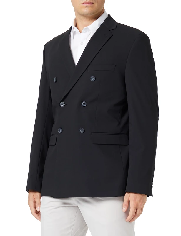 SELETED HOMME SLHSLIM-Liam DB BLZ Flex B NOOS Blazer, Black