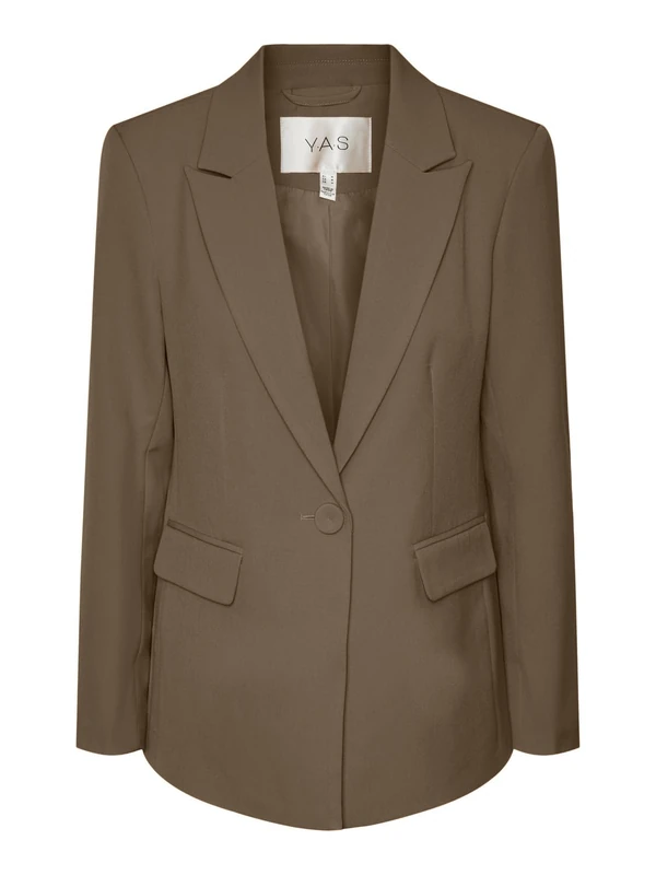 Y.A.S YAS Women's Yaslikka Ls S. Noos Blazer, Cub, 18