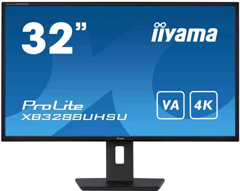 iiyama XB3288UHSU-B5-31.5", IPS, 3840x2160/60Hz, 2H1DP, HAS