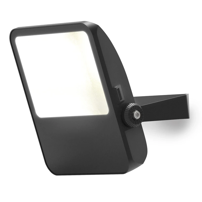 4lite Outdoor Floodlight (Black) 18900lm IP65 Rated LED Integrated 200W Flood Light - 4L2/1025-4Yr Guarantee