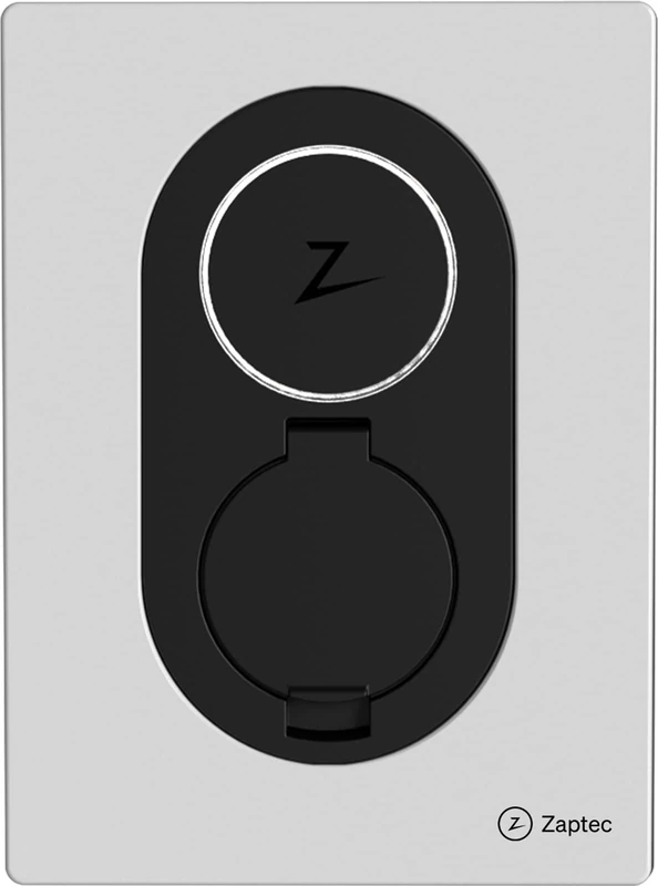 Zaptec Go UK 7kW – Smart Electric Car Charger | Works with any EV | 5 Year Guarantee | Award Winning Design | Type 2 socket with Cable Lock | 7kW single phase | WiFi | PME Detection | Cloud White