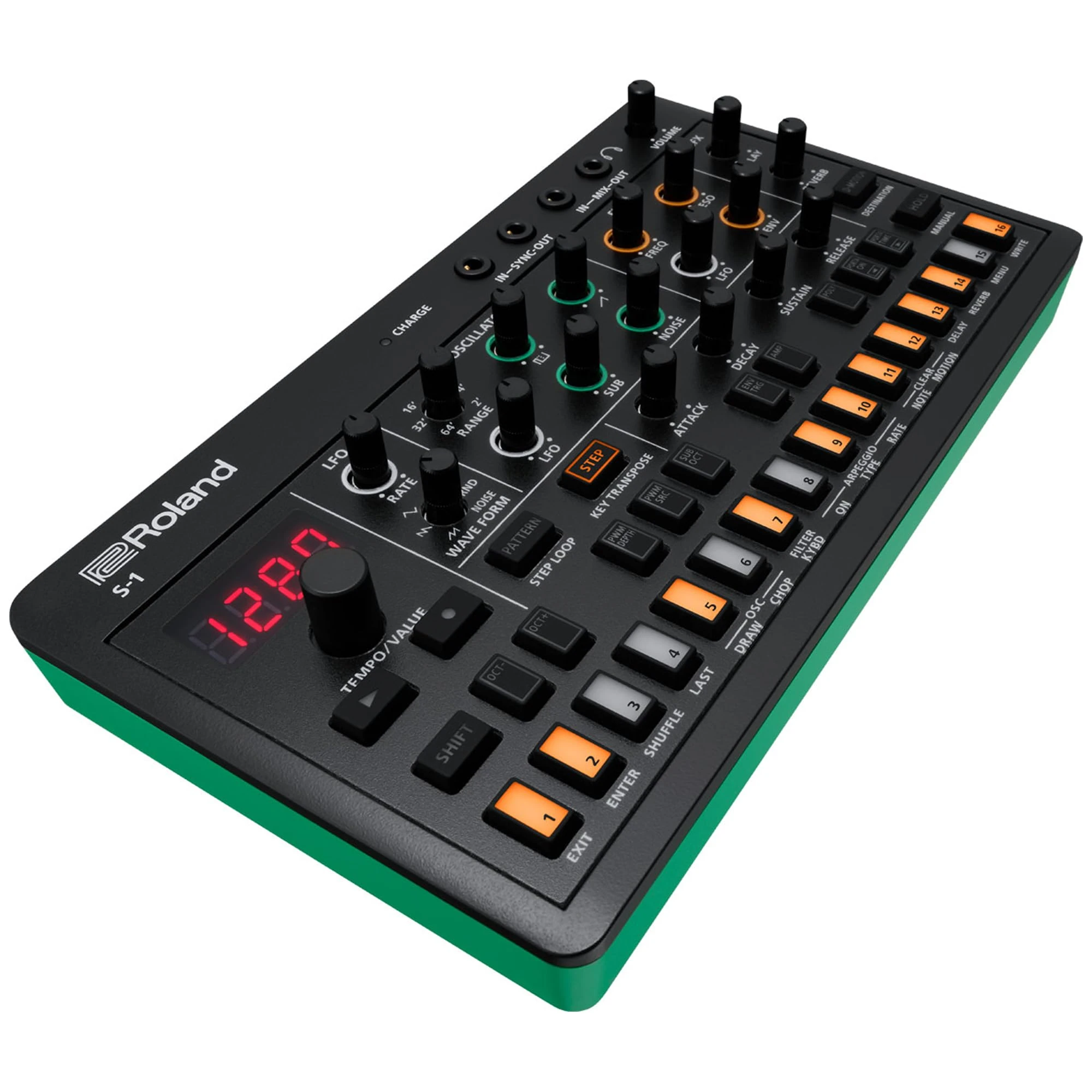 Roland AIRA Compact S-1 Tweak Synth | Ultra-Portable Micro Polysynth with Advanced Tools | D-Motion Sound Control | 4.5 Hours Wireless Battery | Lightweight & Durable
