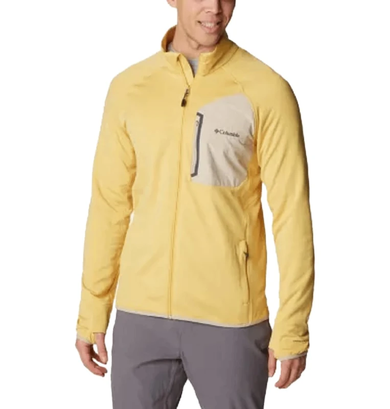 Columbia Men's Triple Canyon Fleece Jacket, Golden Nugget, XL - Image 1