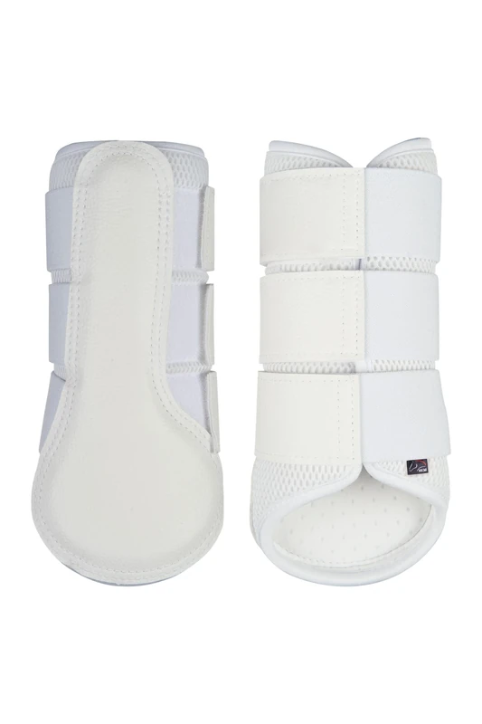 HKM Breath 1076 Tendon Boots Offwhite/White XL