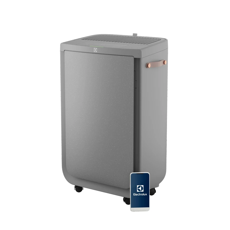 Electrolux Pure Multi 700, Air Purifier, Wi-Fi Connected, Fan Function, Pure Air HEPA Filtration in 4 Stages, 73 m² Max, Silent, EPU72571UG, Light Grey