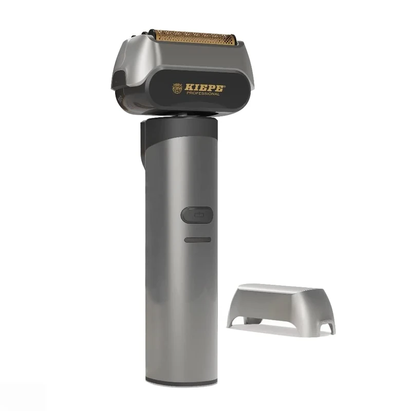 Kiepe Smooth Electric Shaver 3800 - Men's Grooming, Black, Rechargeable, 3-Blade, Pivoting Head, Modern Style