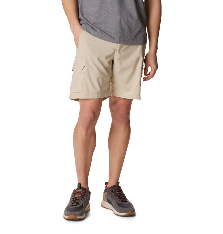 Columbia Men's Silver Ridge Utility Cargo Short, Cargo Hiking Shorts, Ancient Fossil, W40/L10