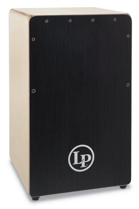 Latin Percussion Woodshop Cajon, birch Rare Ebony Finish LP81491BS