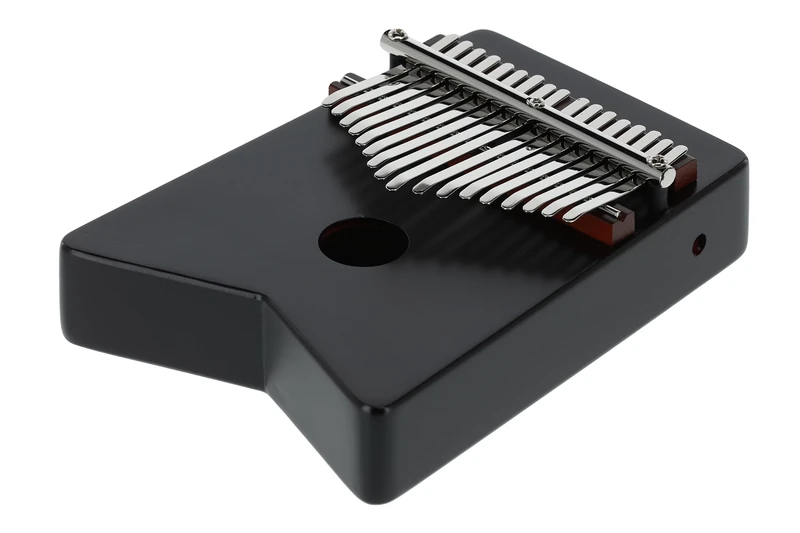 LP Latin Percussion Kalimba Pentatonic, Thumb Piano, Body Siam Oak, 17 Metal Tines, C Pentatonic Scale, Finish Deep Cherry, LP0217DC