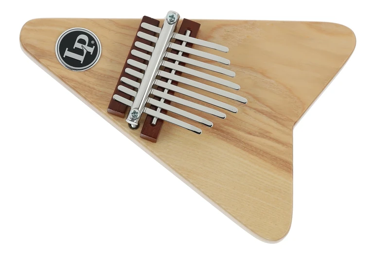 LP Latin Percussion Kalimba Pentatonic, Thumb Piano, Body Solid Ash, 9 Metal Tines, C Pentatonic Scale, Finish Natural Ash, LP0209