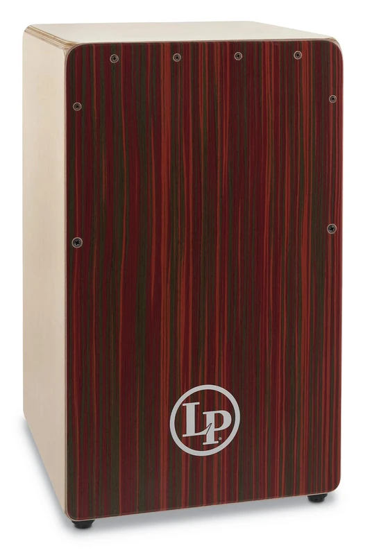 Latin Percussion Woodshop Cajon, birch Red Blur Finish LP1491RB