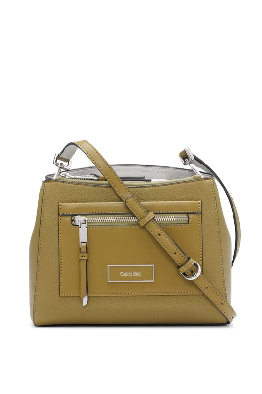 Calvin Klein Hadley Triple Compartment Crossbody - Olive Branch