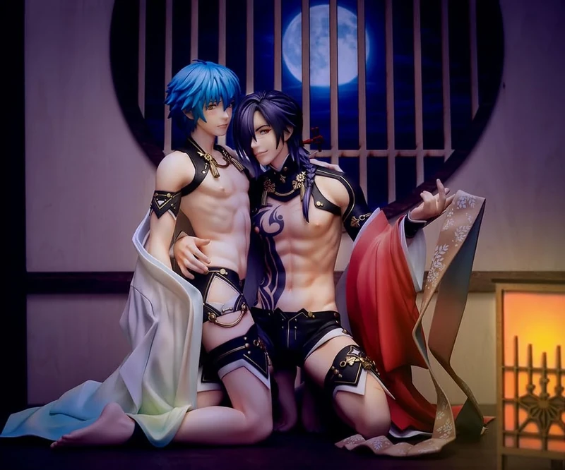 Good Smile Company Aoba & Koujaku Statue 20cm Dramatical Murder 1/6 Scale Re-Run
