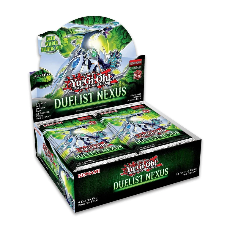 Yu-Gi-Oh! TRADING CARD GAME KONAMI Anime Duelist Nexus Display, 1st Edition, German Edition