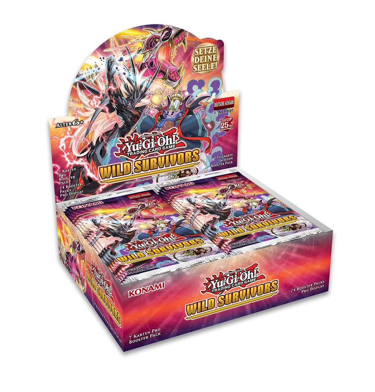 Konami Yu-Gi-Oh! TCG Wild Survivors Booster Display (24 Packs)
