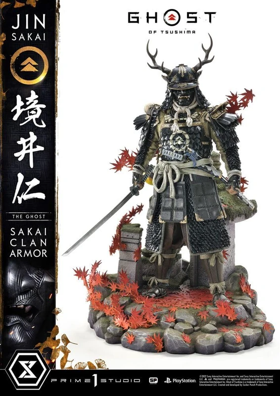 Prime 1 Studio Ghost of Tsushima 1/4 Sakai Clan Armor Statue