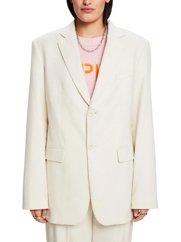 ESPRIT Women's 103ee1g325 Blazer, 16