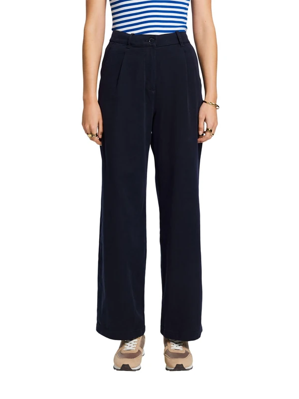 ESPRIT ESPRITESPRIT Women's 103ee1b305 Pants, 400/Navy, 30W x 30L