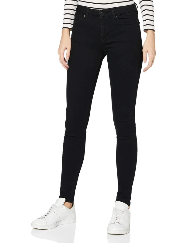 ESPRIT Women's 113ee1b341 Jeans, 910/Black Rinse, 25W x 32L