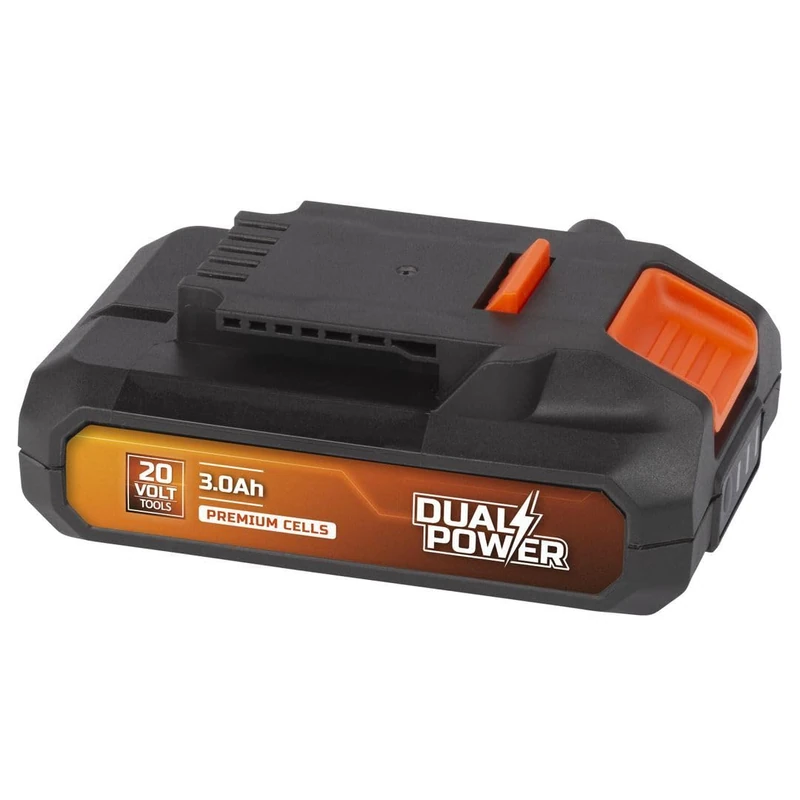 Power Plus Dual Power Battery POWDP9023-20V, 3.0Ah - for 20V Tools - Power Indicator LEDs - Battery Platform - Ideal for Cordless Screwdrivers, Small Drills, Drills and Much More