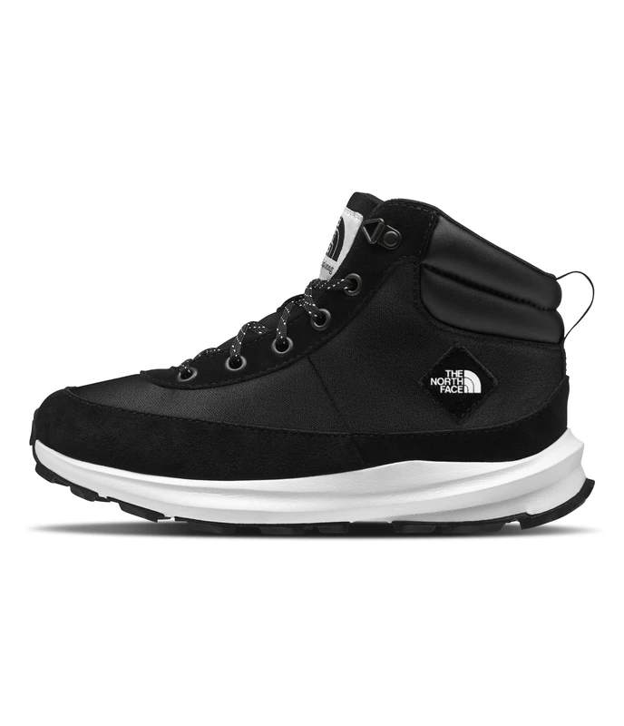 The North Face Kids Back-To-Berkeley IV Hiker Boots, Tnf Black/Tnf White, 4