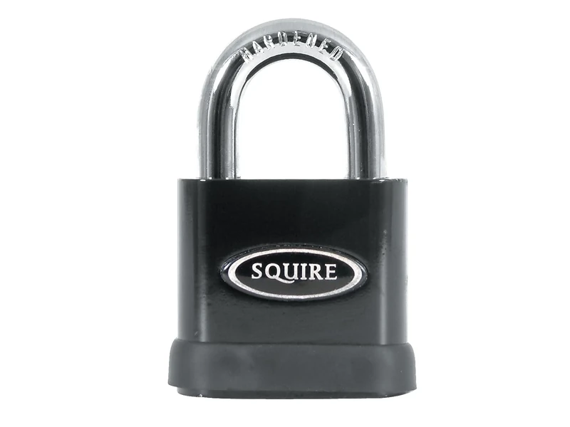 ALDRIDGE SS50P5BX Squire 50MM Stronghold Padlock 5 PIN Boxed Steel, White