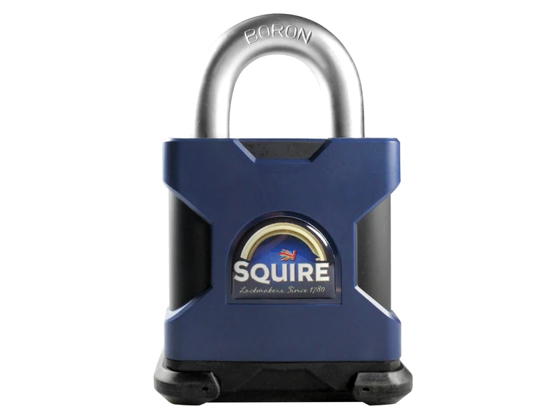 Squire SS65S Stronghold Steel Open Shackle Padlock - KD Boxed