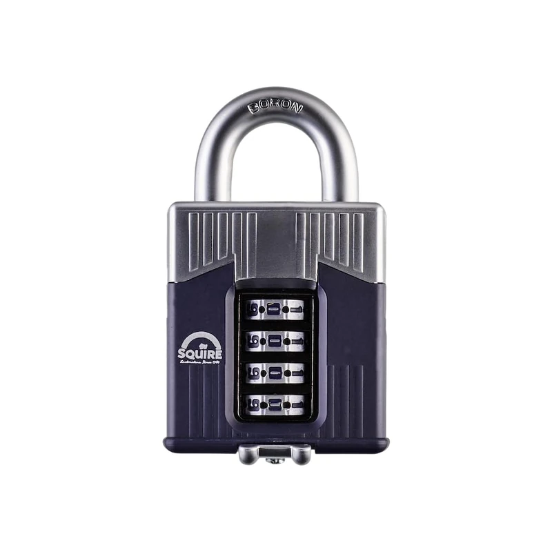 ALDRIDGE WC55BX Squire 55MM Warrior Combination Boxed Padlock, White