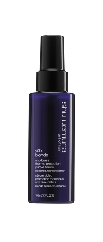 SHU UEMURA Yubi Blonde Anti-Brass Heat Protection Purple Serum 100 ml