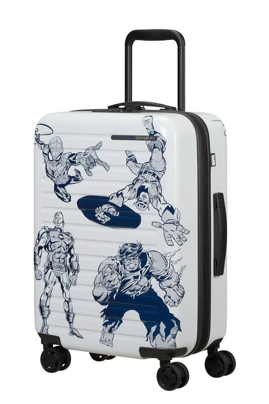 Samsonite Stackd Disney - Spinner S, Expandable Hand Luggage, 55 cm, 35/42 L, Multi -Colored (Marvel Comics)