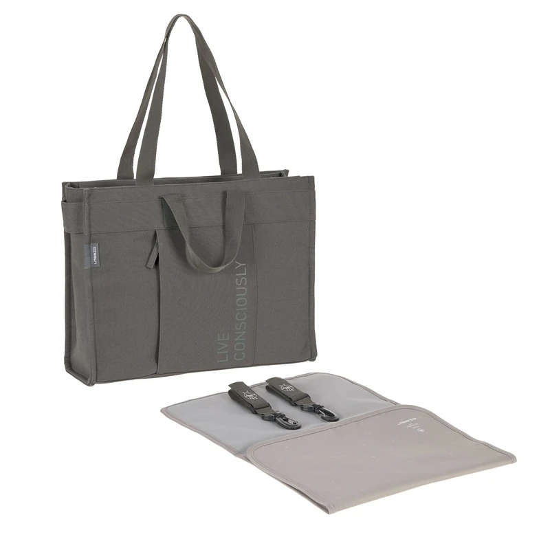 Lassig GRE Tote Up Baby Changing Bag - Anthracite