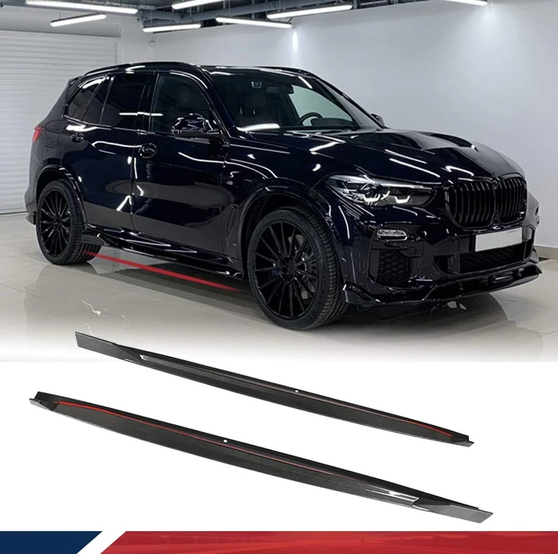 XUETAO Carbon Fiber Skirts for BMW X5 G05 2019+ xDrive40i/50i/30d