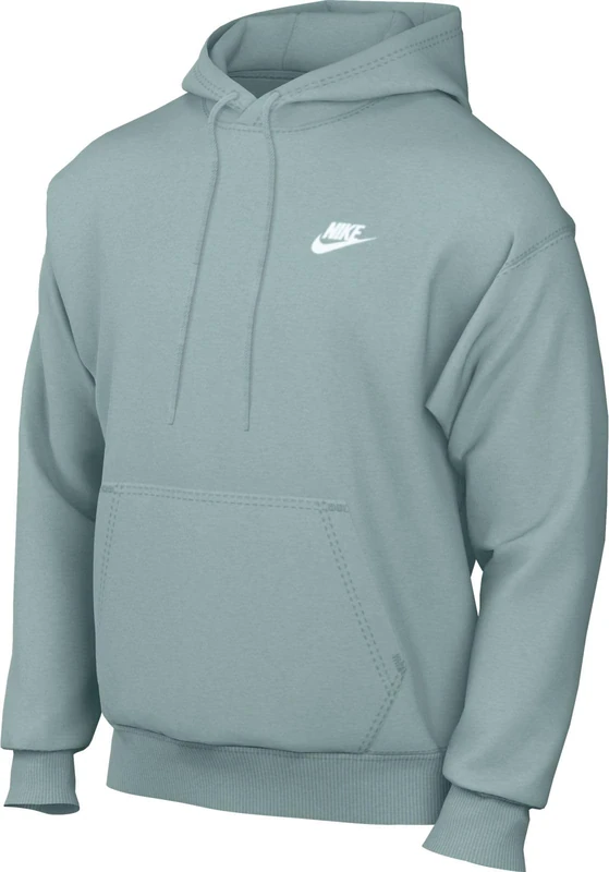 Nike Po Bb Hooded Sweatshirt Mineral/Mineral/White L - Image 1