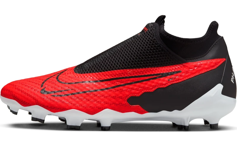 Nike Men's Academy Football Shoe, Bright Crimson/Black-White, 9.5 UK