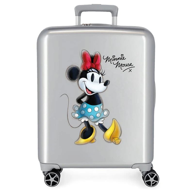 Disney, Grey, One Size, Cabin Suitcase
