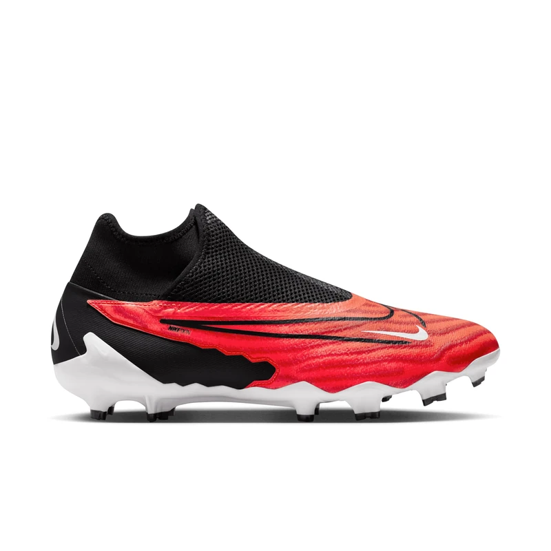 Nike Men's Phantom Football Shoe, Bright Crimson/Black-White, 10 UK