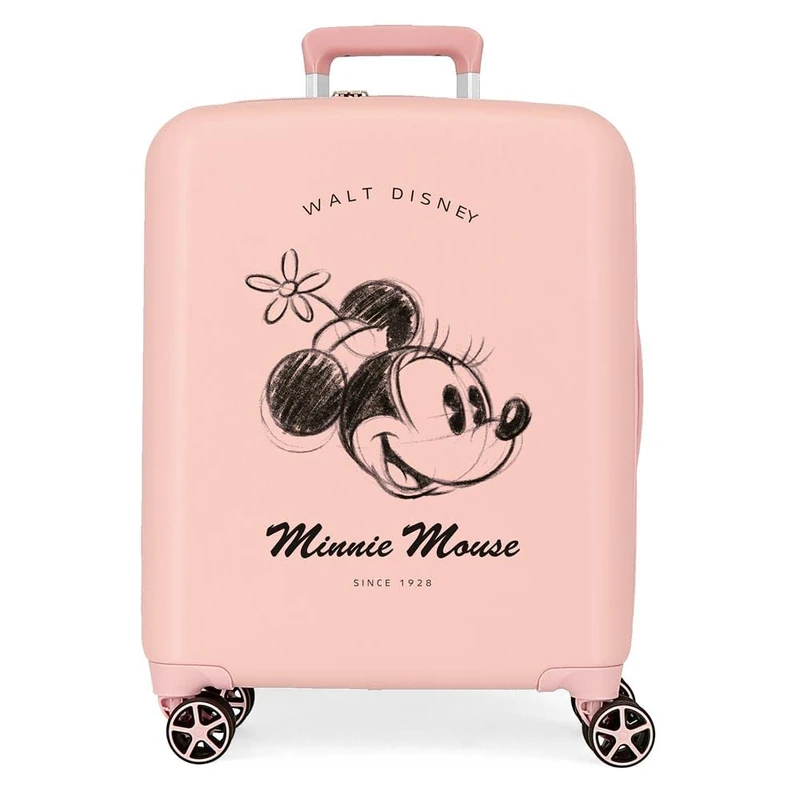 Disney Minnie You are Magic Cabin Suitcase Nude 40x55x20cm Hard ABS Closure TSA Integrated 38