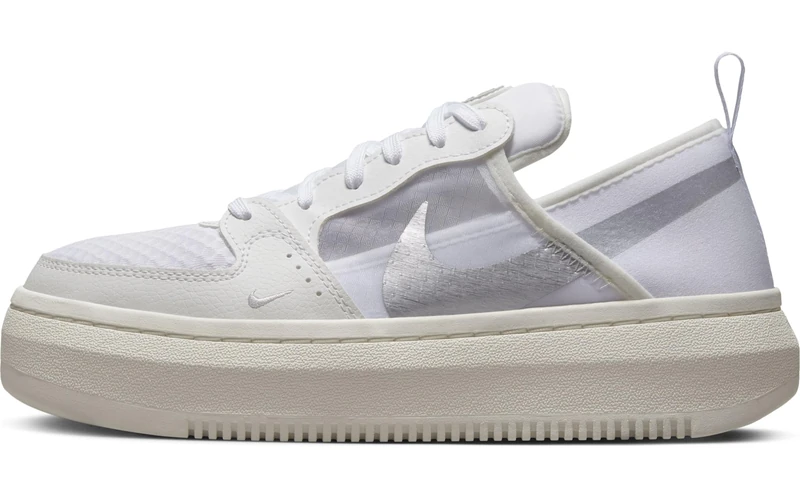 Nike Vision Sneaker White/Metallic Silver-Sail 2.5