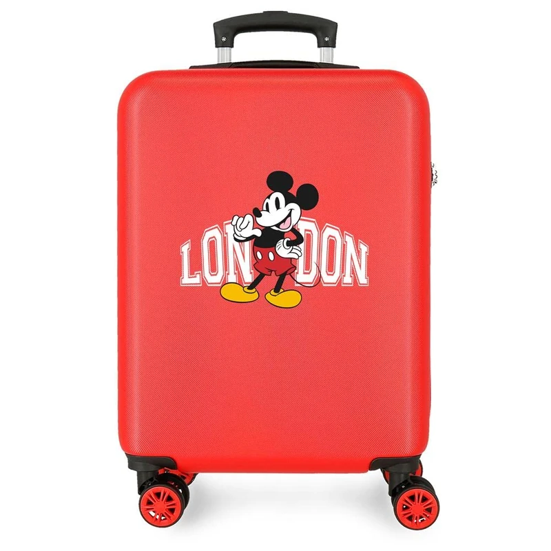 Disney Mickey & Minnie Trip to… Luggage Set, One Size, Trip Red, One Size, Cabin Suitcase
