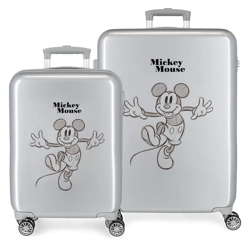 Disney, Mickey, One Size, Suitcase Set