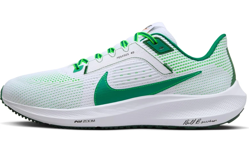 Nike Men's Pegasus Cross Country Running Shoe, White/Malachite-Fir-Green STRI, 11 UK