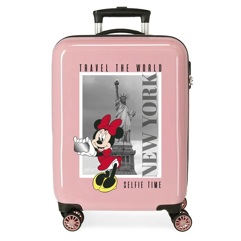 Disney Mickey & Minnie Trip to… Suitcase Set, One Size, New York, One Size, Cabin Suitcase
