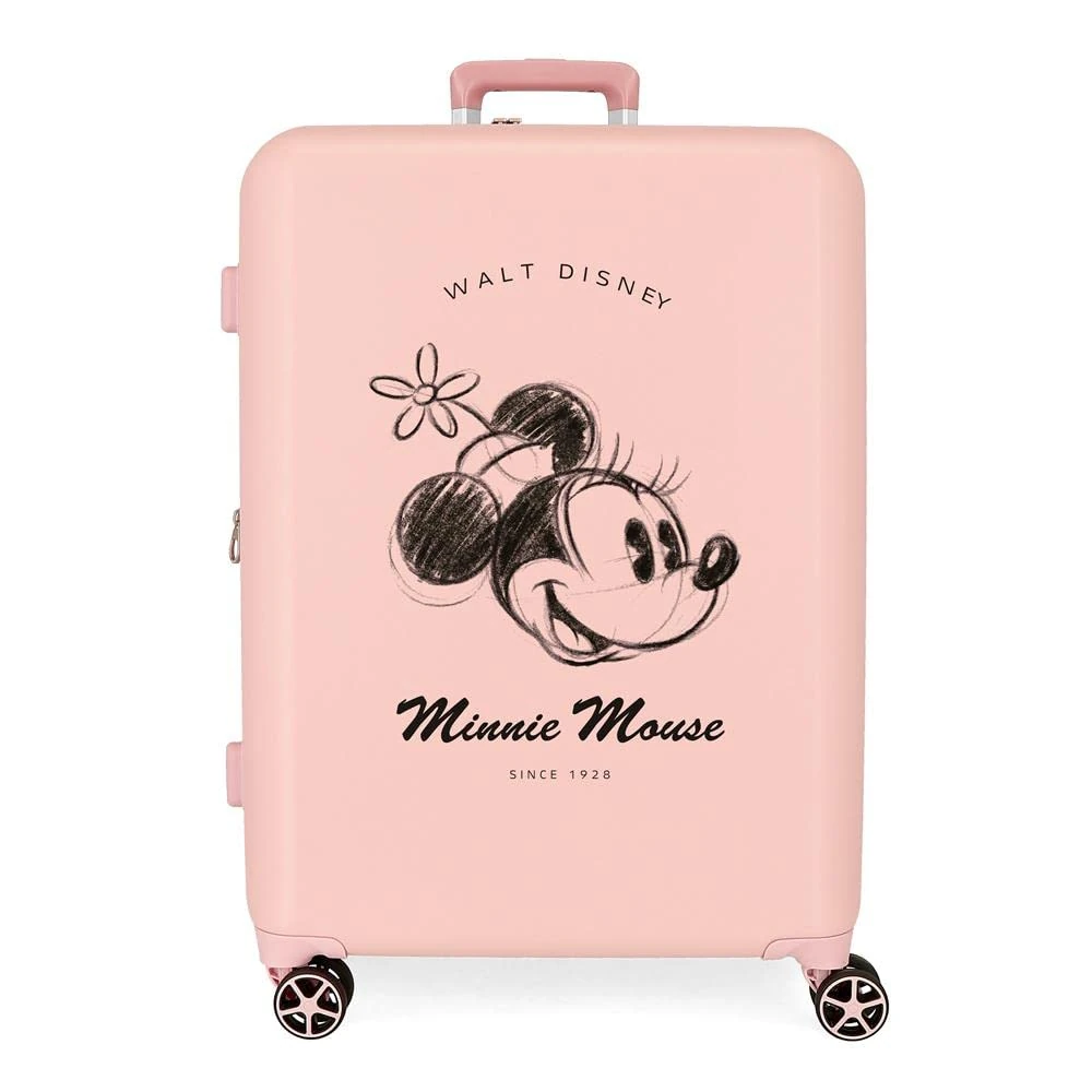 Disney Good Things Medium Suitcase, One Size, Pink, Standard Size, Medium Suitcase