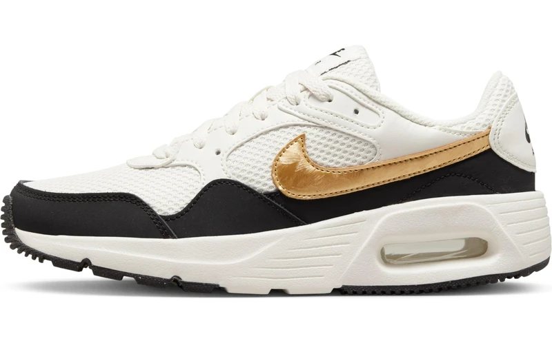 Nike Air Max Sneaker Phantom/Metallic Gold-Black-Sa 2.5