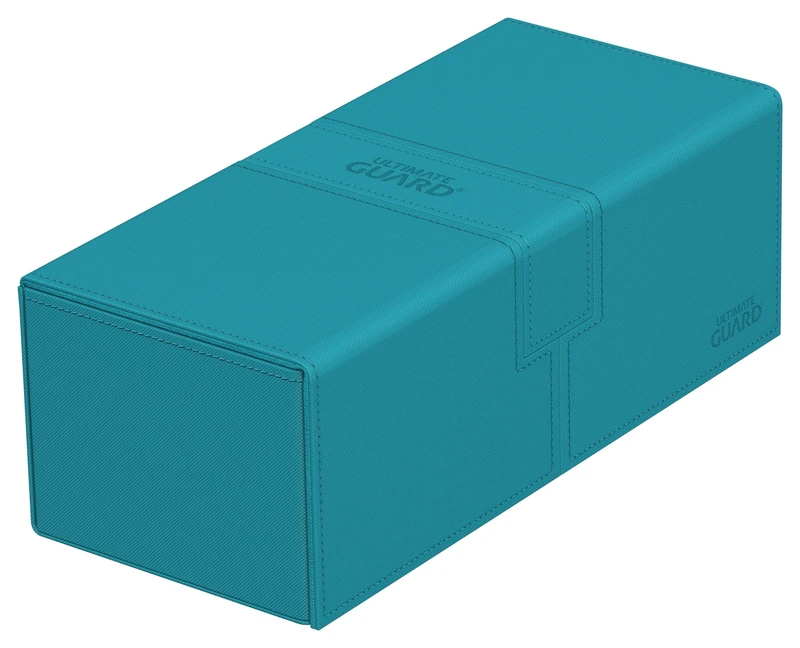 Ultimate Guard Twin Flip`n`Tray 266+ Xenoskin Bleu Pétrole