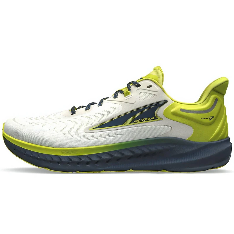 Altra Men's Torin 7 AL0A82C4 Road Running, Lime/Blue, 9.5 - Image 1